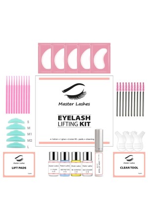 Lash Lifting Wimpernlifting-Set Komplettset mit Kleber 10 ml - 1