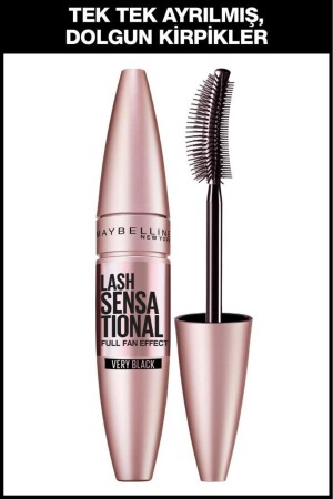 Lash Sensational Yelpaze Etkili Siyah Maskara - 1