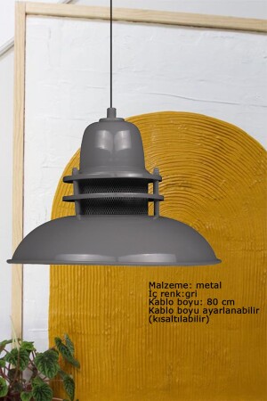 Laterne Grau Kronleuchter Einzelne Hängelampe Küche Kinderzimmer Wohnzimmer Tischlampe Beleuchtung Modelle BMM2061XXXX44 - 4