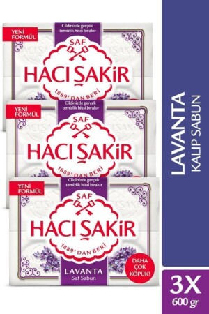 Lavanta Geleneksel Saf Kalıp Sabun 4x150 gr X3 Adet 86934950545223 - 3