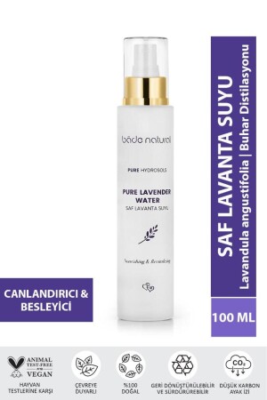 Lavanta Suyu %100 Doğal Ve Saf Canlandırıcı Ve Besleyici Etkili Tonik 100 ml BN-066 - 1