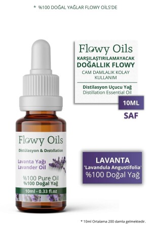 Lavanta Yağı %100 Doğal Bitkisel Uçucu Yağ Lavender Oil 10ml - 2