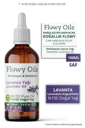 Lavanta Yağı %100 Doğal Bitkisel Uçucu Yağ Lavender Oil100ml TYC00547675393 - 2