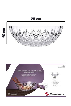 Lavinia Oval Crystal Bowl Gondola Modell 1500 cc 68236L - 1