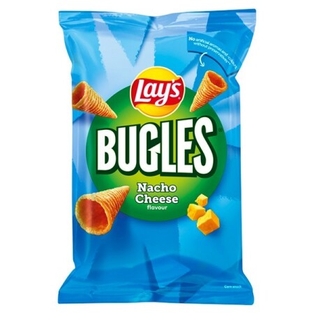 LAYS BUGLES NACHO CHEESE ZAK 125 GR - 1