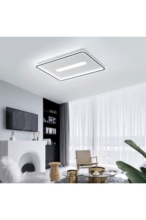 Led Avize Plafonyer Basıs Tra54113l 60*40cm Boya:siyah - Işık:6500k Soğuk Beyaz TR2P24A23E68X1I6 - 2