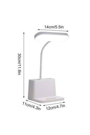 Led Masa Lambası Şarjlı Kalemlikli - 6