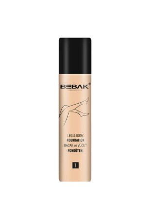 Leg Foundation No:1 Light Light Tone 75 ml - 1