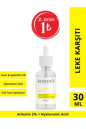 Leke Karşıtı Arbutin Cilt Bakım Serumu 30 ml ( Arbutin %2 Hyalüronik Asit ) KA110 - 2