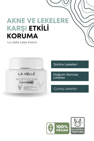 Leke Karşıtı Aydınlatıcı Cilt Bakım Leke Kremi 50 ml - 1