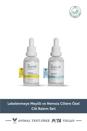 Lekelenmeye Meyilli Ve Nemsiz Ciltere Özel Cilt Bakım Seti - 3