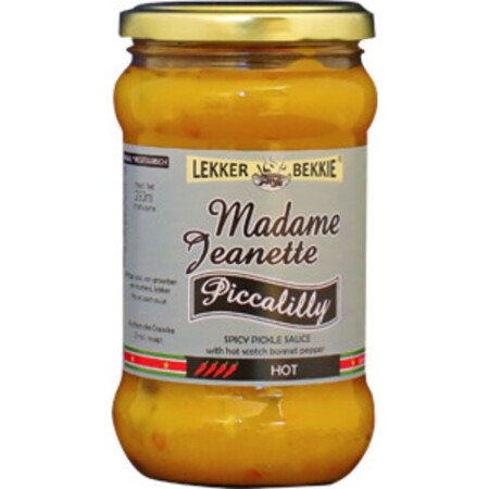 LEKKER BEKKIE MADAM JEANETTE PICCALILIY 6X145 GR - 1