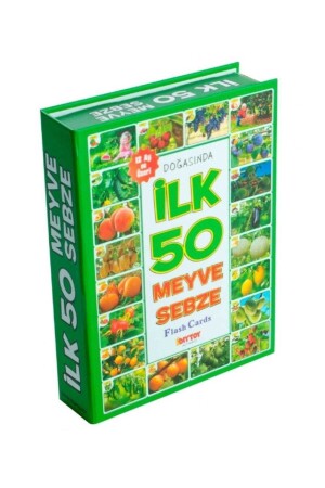 Lernkarteikarte Erste 50 Wörter + Erste 50 Tiere + Erste 50 Gemüse und Früchte SETDIY-001 - 7