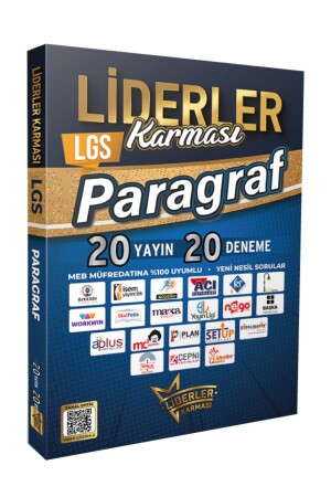 Liderler Karması 20 Farklı Yayınevinden 20 LGS Paragraf Deneme Seti - 3