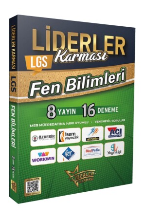 Liderler Karması 2024 Model 8.Sınıf LGS 8 Yayın Evinden 16 Fen Bilimleri Branş Deneme - 2