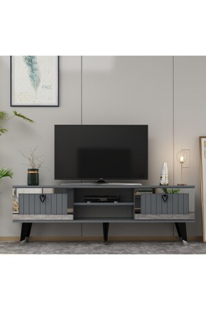 Lidya Tv Stand Antrasit-gümüş LİDYA - 2