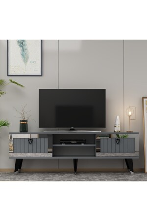 Lidya Tv Stand Antrasit-gümüş LİDYA - 3