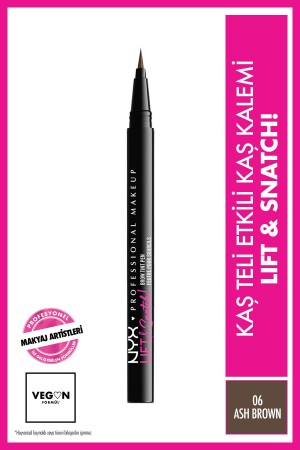 Lift & Snatch! Brow Tint Pen Ash Brown - Kaş Kalemi - 2