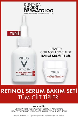 Liftactiv Retinol Specialist Tiefen-Anti-Falten-Serum 30 ml + Collagen Specialist Collagen - 1