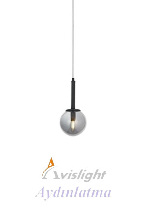 Lighting Klass Pendelleuchte, einzelner Kronleuchter – Schlafzimmer – Wohnzimmer – Küche – Flur AVS0414 - 6