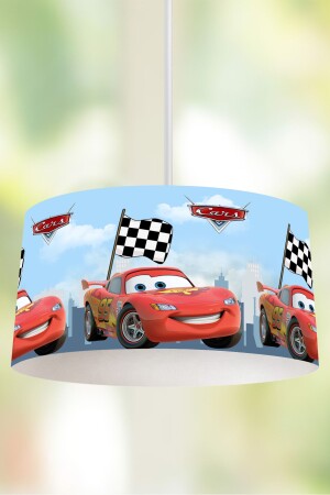 Lightning Mcqueen Kinder-Pendelleuchte-Kronleuchter - 3