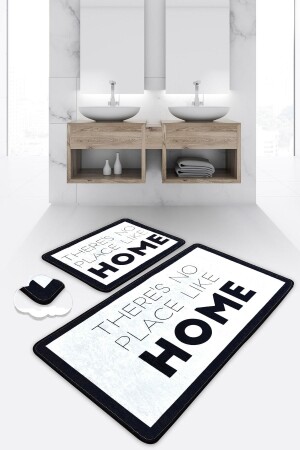 Like Home Djt 2 Li Set Banyo Halısı Paspas Seti - 2