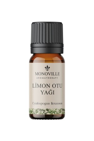 Limon Otu Uçucu Yağı 10 ml %100 Saf ve Doğal (Lemongrass Essential Oil) - 2