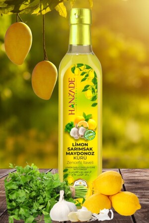 Limon Sarımsak Maydanoz Kürü 500 Ml X 2 Adet Cam Şişe - 7