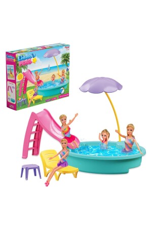 Lindas Pool – Pool-Party-Spielzeug – Pool-Party-Set – Barbie-Pool-Set - 2