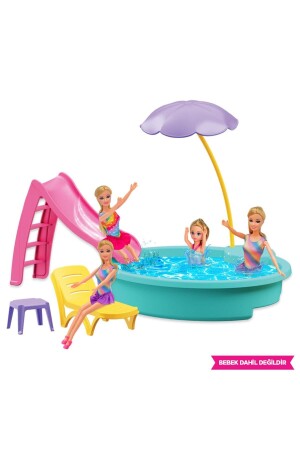 Lindas Pool – Pool-Party-Spielzeug – Pool-Party-Set – Barbie-Pool-Set - 4