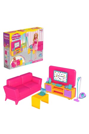 Lindas Wohnzimmer – Wohnzimmerspielzeug – Wohnzimmerset – Barbie-Wohnzimmer - 2