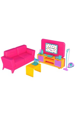 Lindas Wohnzimmer – Wohnzimmerspielzeug – Wohnzimmerset – Barbie-Wohnzimmer - 4