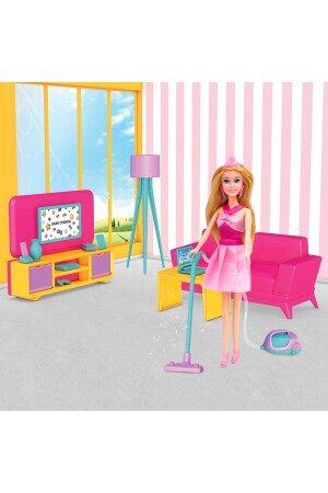 Lindas Wohnzimmer – Wohnzimmerspielzeug – Wohnzimmerset – Barbie-Wohnzimmer - 5