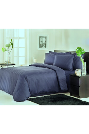 Line King-Size-Satin-Bettbezug-Set PR-LINEKINGSATENNEVR01327 - 6