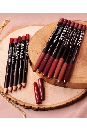 Lip Pencil für fettige Lippen, 12er-Pack - 1