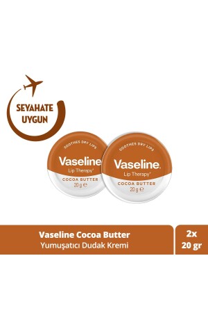 Lip Therapy Yumuşatıcı Dudak Kremi Kakao Yağı 20 G X2 Adet SET.UNİ.555 - 3