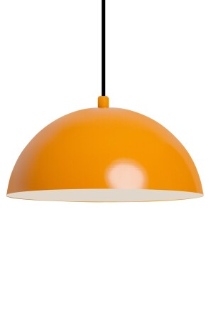 Lipeo Gelber Kronleuchter, einzelne Hängelampe, Wohnzimmer, Küche, Friseur, Café, Lampe, dekorative Beleuchtung, Patisserie, BMM7080 - 10