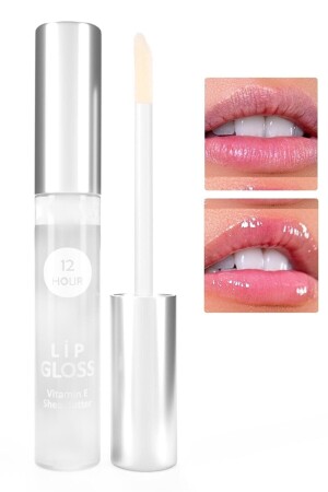 Lippenpflege Feuchtigkeitscreme Lipgloss Vitamin E Transparente Verpackung 4 ml - 2