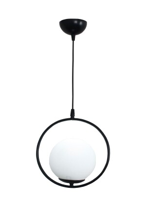 Lito Single Black Pendelleuchte Kronleuchter-Glas - 2