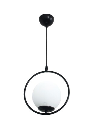 Lito Single Black Pendelleuchte Kronleuchter-Glas - 6