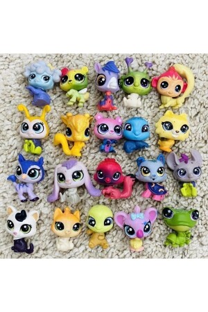 Littlest Pets Shop LPS Minişler 4 Stück mehrere Spielzeug Miniş Original LPS - 4