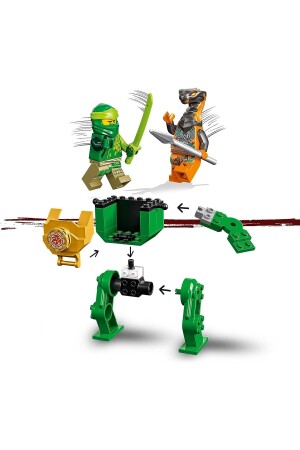 Lloyd’un Ninja Robotu 71757-4 Yaş Ve Üzeri Için Ninja Içeren Oyuncak Yapım Seti (57 PARÇA) RS-L-71757 - 5