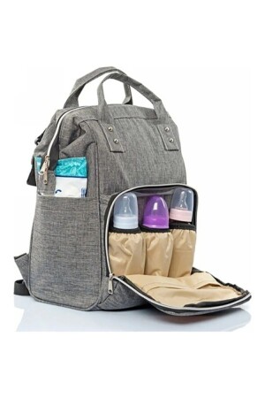 Local Carlos Yerli Mother Baby Care Bag Rucksack Flüssigkeitsdichte Babytasche mit Thermoskanne 8232 - 6