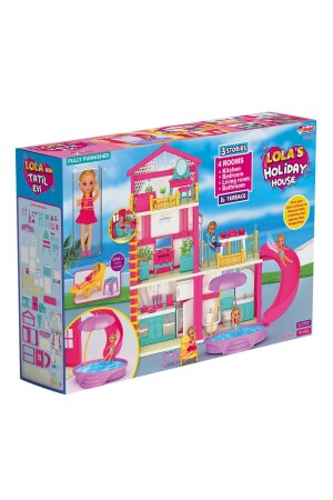 Lola'nın Tatil Evi - Ev Oyuncak - Lola'nın Tatil Ev Seti - Barbie Ev Seti - 7