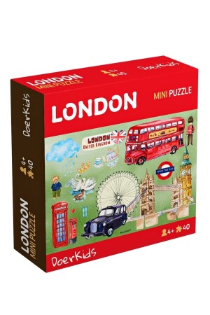 London Mini Puzzle 40 Parça 4 Yaş - 2