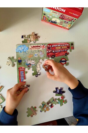 London Mini Puzzle 40 Parça 4 Yaş - 5