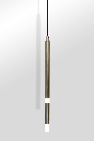 Long Led Thin Series Doppel-LED-Pendelleuchte mit mattverchromter Farbbeschichtung LLSAA0401 - 2