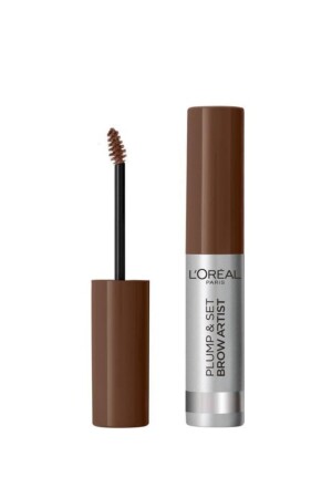 L'oréal Paris Brow Artist Plump & Set Renkli Kaş Sabitleyici Maskara - 105 Brunette - 2