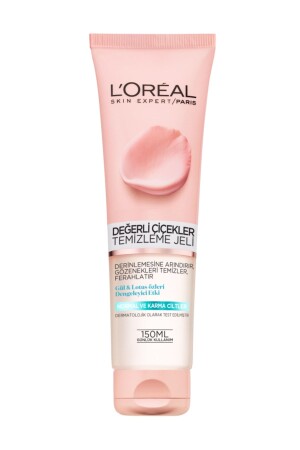 L'oréal Paris Değerli Çiçekler Temizleme Jeli Normal Ve Karma Ciltler 3600523476619 - 2