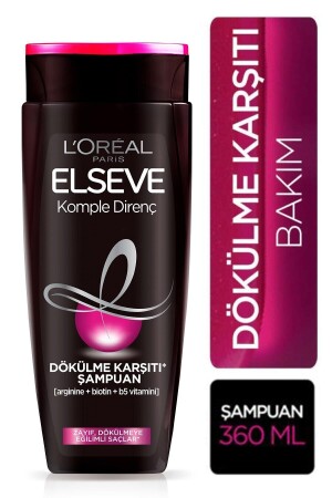 L'Oréal Paris Elseve Komple Direnç Dökülme Karşıtı Şampuan 360 ml - 2